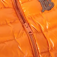 バーバリー ティッシ期 ナイロン ダウンベスト XS レディース
