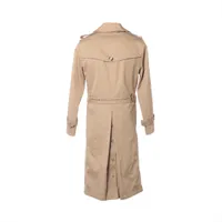 Valentino Polyester Trench Coat 44 Men's Beige LV3CH1453JC