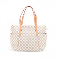 ヴィトン ダミエ アズール トータリーMM N51262 ホワイト