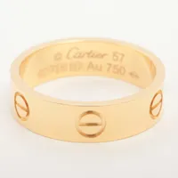 カルティエ ラブ リング 750(YG) 6.9g 60 AP106275｜中古