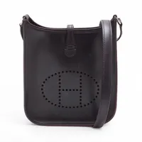 エルメス エヴリン16 TPM ボックスカーフ レザン シルバー金具 □F:2002年