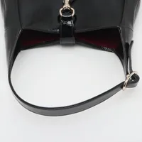 グッチ ジャッキー パテントレザー ショルダーバッグ ブラック 782849