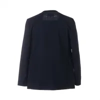 春夏　メゾンマルジェラ　ノーカラージャケット　44 ネイビー 楽天市場】[送料無料]Maison Margiela : NO COLLAR JACKET