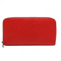 【美品】ルイヴィトン クラフティジッピー ウォレットクレームルージュM69436 LOUIS VUITTON ルイ ヴィトンLVクラフティ ジッピーウォレット