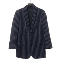 セリーヌ エディ期 ウール ジャケット 34 メンズ ネイビー 25ZZ7964C