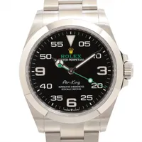 ロレックス エアキング 126900 SS SS AT 黒文字盤 あまりごま1