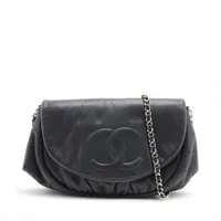 CHANELマトラッセ ココキャビアスキン ショルダーバッグ A-7776 CHANEL - CHANEL シャネル マトラッセ ココマーク キャビア