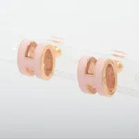 エルメス アトラージュ ピアス(両耳用) バッファローホーン