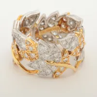 ティファニー　オリーブリーフ　リング　約15号　シルバー　925 A457 ティファニー オリーブリーフ リング 約15号 シルバー 925 A457
