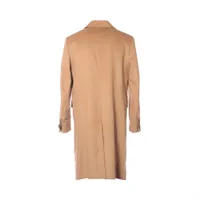 【美品/L】バーバリー チェスターコート アウター キャメル 100% メンズ バーバリーブラックレーベル BURBERRY BLACK LABEL ウール メルトン