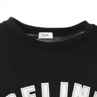 セリーヌ コットン Tシャツ XXL メンズ ブラック 2X84N671Q A3869533