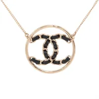 シャネル ココマーク B19P ネックレス GP ゴールド