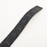 ヴィトン M9043 サンチュール LVイニシアル AC4169 ベルト 85 PVC