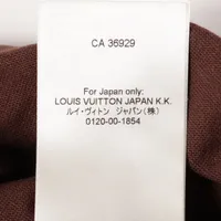 ヴィトン LVロゴ 24SS コットン タンクトップ S レディース ブラック