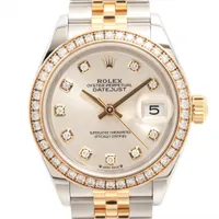 THREE___様　 専用 ロレックス デイトジャスト 79173 SS×YG AT シルバー文字盤 あまりごま