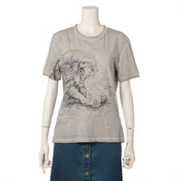 クリスチャンディオール コットン Tシャツ M レディース ベージュ