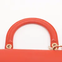 クリスチャンディオール ビーディオール レザー 2WAYハンドバッグ