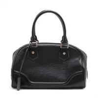 【希少美品】ルイヴィトン　ボーリング　エピ　モンテーニュPM　カシス　1798 ルイヴィトンボーリングモンテーニュPM 14127 ノワール