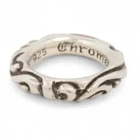 クロムハーツ タイニーE CHプラス バンドリング 7号 クロムハーツ リング/指輪 (CHROME HEARTS) タイニーE CHプラス