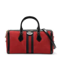 ホースビット1955 ストローxレザー 2WAY レッド 640716 ホースビット1955 ストローxレザー 2WAY レッド 640716