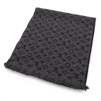 極美品✨️ルイヴィトンエシャルプモノグラムグラディエント　カシミヤマフラー正規品 ヴィトン M71607 エシャルプ モノグラム グラディエント GT1220