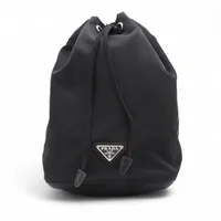 ◇プラダ◇ナイロン/1TT119/テスートトライアングル/アクセサリーポーチ ◇プラダ◇ナイロン/1TT119/テスートトライアングル