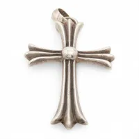 クロムハーツ スモールCHクロス Wベイル ペンダントトップ 22k