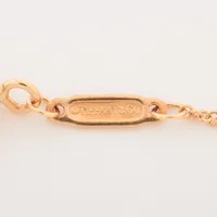 ティファニー Tスマイルスモールネックレス 750 yg ティファニー Tスマイル スモール ネックレス 750(YG) 3.0g