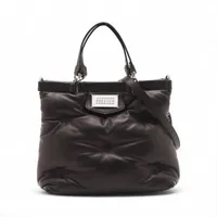 【美品】マルジェラ グラムスラム ショルダーバッグ ブラック レザー Maison Margiela MAISON MARGIELA マルジェラ 11 ショルダー