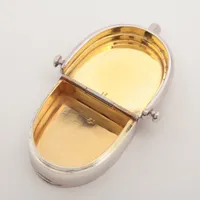 エルメス ピルケース メタル シルバー×ゴールド A3874044｜中古