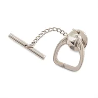 エルメス セリエ カフス メタル ブラック×シルバー A3400457｜中古