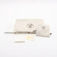 エルメス ショルダーバーキン トリヨンクレマンス エトゥープ シルバー