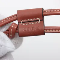 セリーヌ トリオンフ マイクロ セーラー デニムxレザー