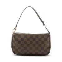 ヴィトン ダミエ ポシェットアクセソワール N41206 ブラウン
