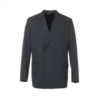 Christian Dior グレー テーラードジャケット ショート丈 美品 210.jpg