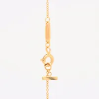 ティファニー Tスマイルスモールネックレス 750 yg ティファニー Tスマイル スモール ネックレス 750(YG) 2.9g A3874659