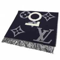 ヴィトン M73454 エシャルプ モノグラム キャピタル JH0139 ストール