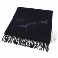 【新品未使用】開封のみ着用なしHERMESマフラー エルメス HERMES カシミア✕羊革 マフラー - メルカリ