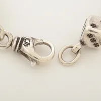 クロムハーツ ダイス クロスボール ブレスレット 925 40.1g A3875254