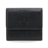即決フォロー割！シャネル ゴールド金具 キャビア 正規品保証2701 CHANEL シャネル マトラッセWフラップ Wチェーンショルダー