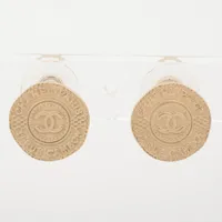 シャネル ココマーク A16V ピアス(両耳用) GP ゴールド WZ548658｜中古