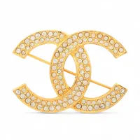 n*a様 2903★CHANEL ブローチ　1152 マトラッセ　ココマーク　ゴ シャネル ココマーク マトラッセ 1152 ブローチ GP ゴールド