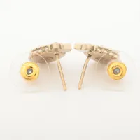 【CHANEL 正規品】 パンチング ココマーク スターピアス 両耳用 CHANEL(シャネル) Rhinestone Coco Mark Pierced Earrings