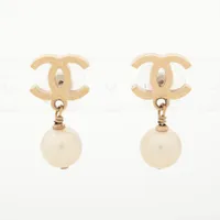 シャネル ココマーク 07A ピアス(両耳用) GP ゴールド