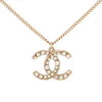 シャネル ココマーク A11A ネックレス GP ゴールド