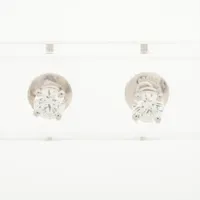 ティファニー スタッド ダイヤ ピアス Pt950 1.6g ダイヤ直径約3.74mm