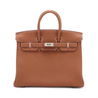 エルメス バーキン25 ルトゥルネ トゴ ゴールド シルバー金具 K:2025年