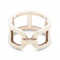 エルメス エヴァー シェーヌ ダンクル リング 55 925 5.9g シルバー