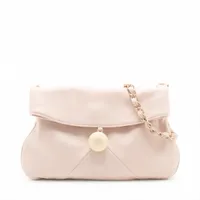 シャネル ココボール ラムスキン チェーンショルダーバッグ ピンク ゴールド金具 8番台