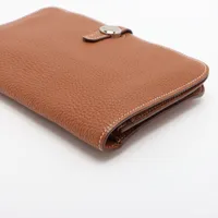 エルメス ドゴンポッシュ トゴ ゴールド シルバー金具 □J:2006年